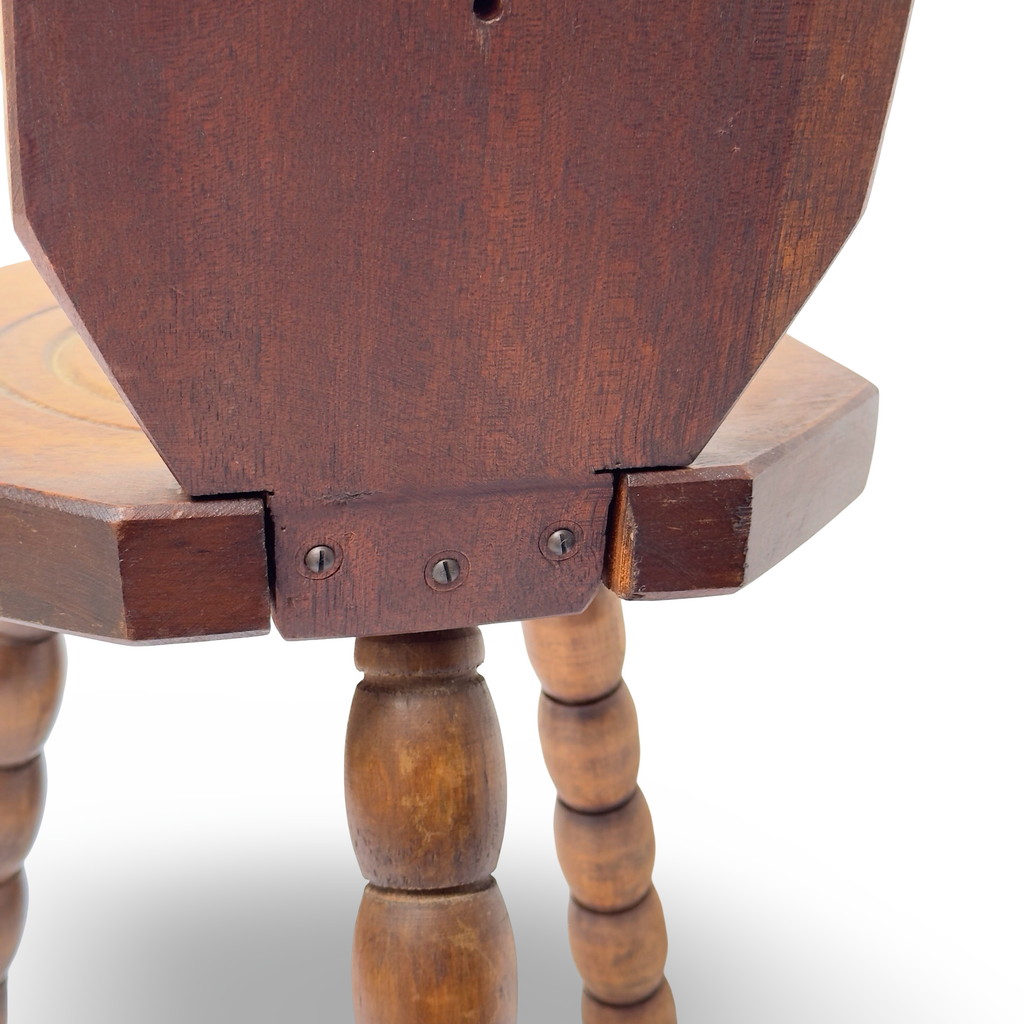 Antique French Bobbin Dudoyt Style Chair