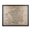 Original 1881 Map of France and its colonies