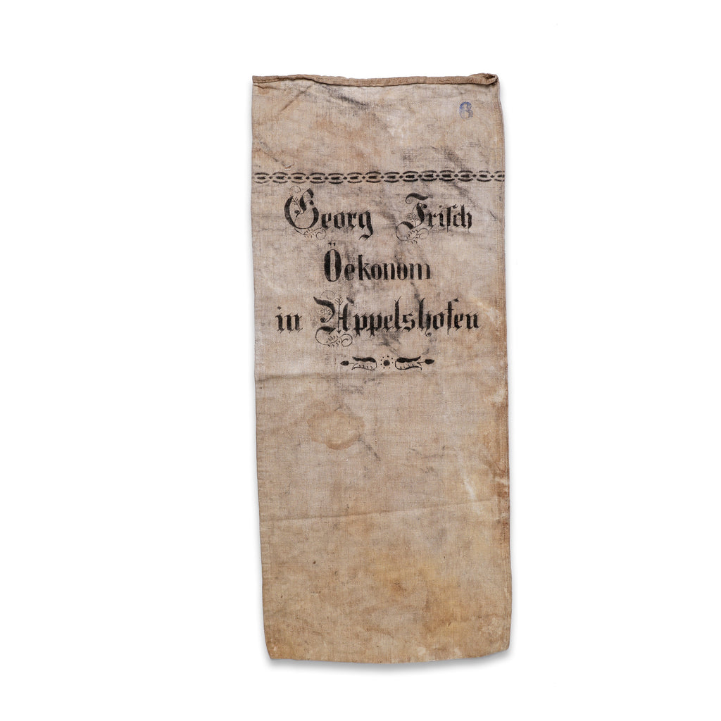 1926 Vintage German Grain Sack - No. 13