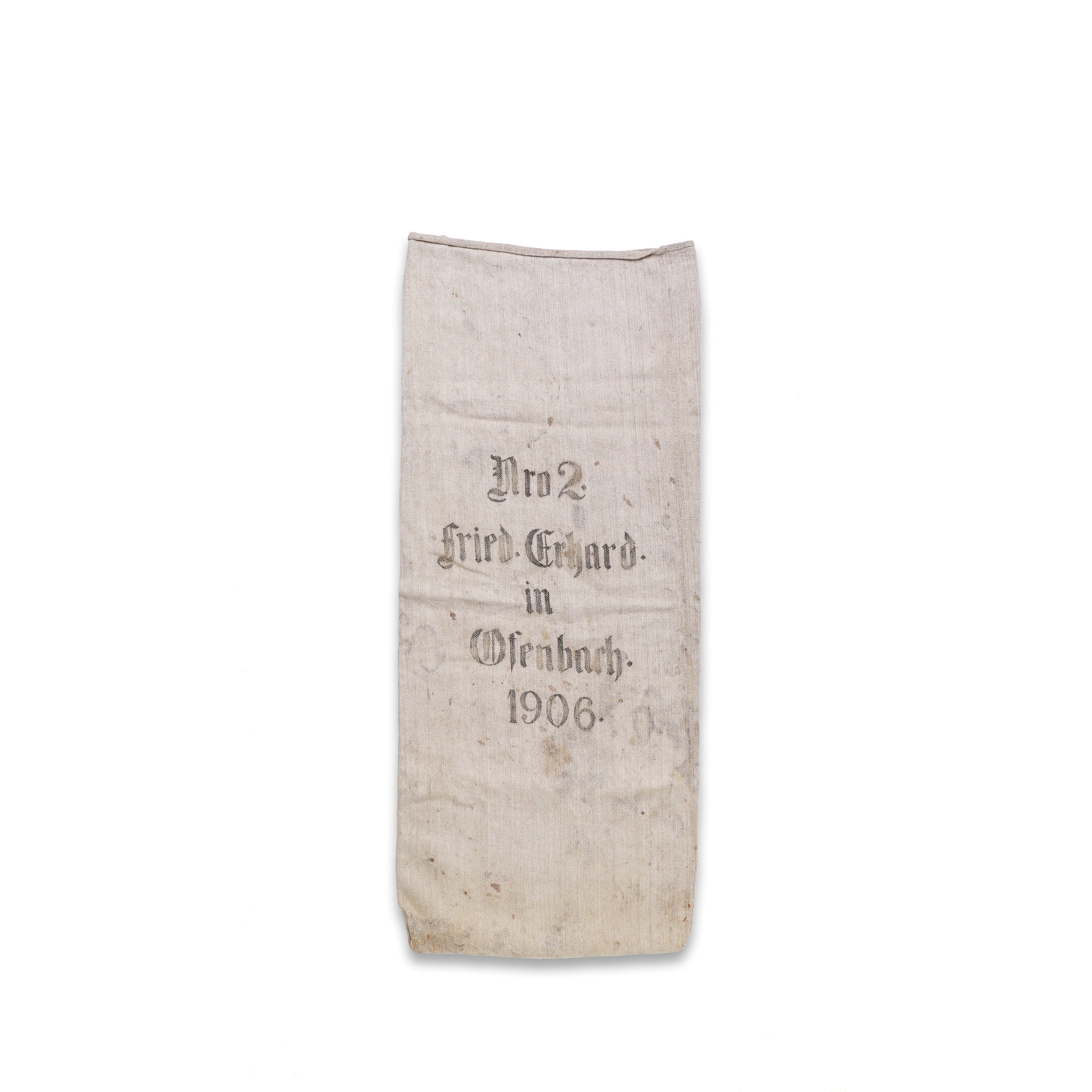 1906 Antique German Grain Sack - No. 68