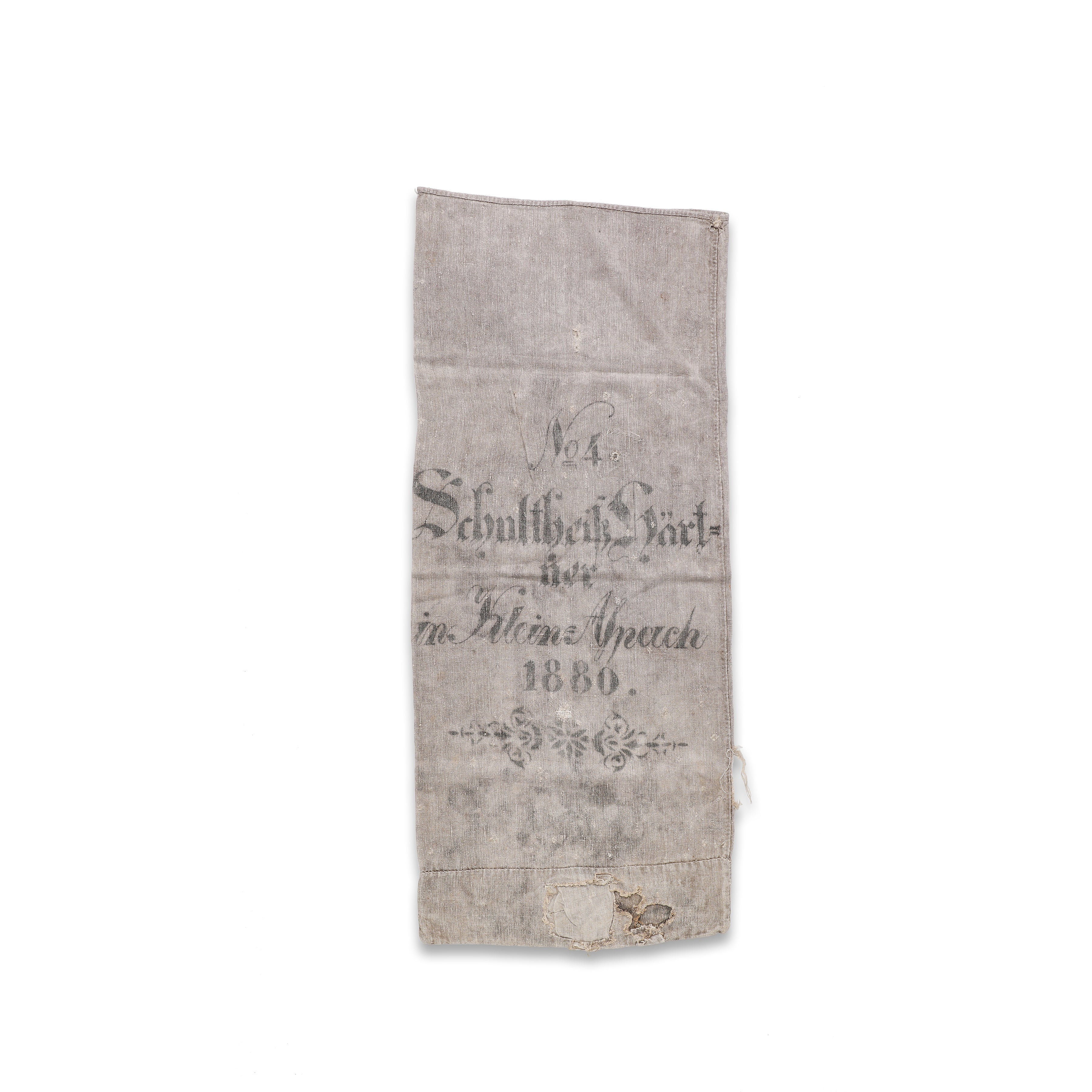 1880 Antique German Grain Sack - No. 76