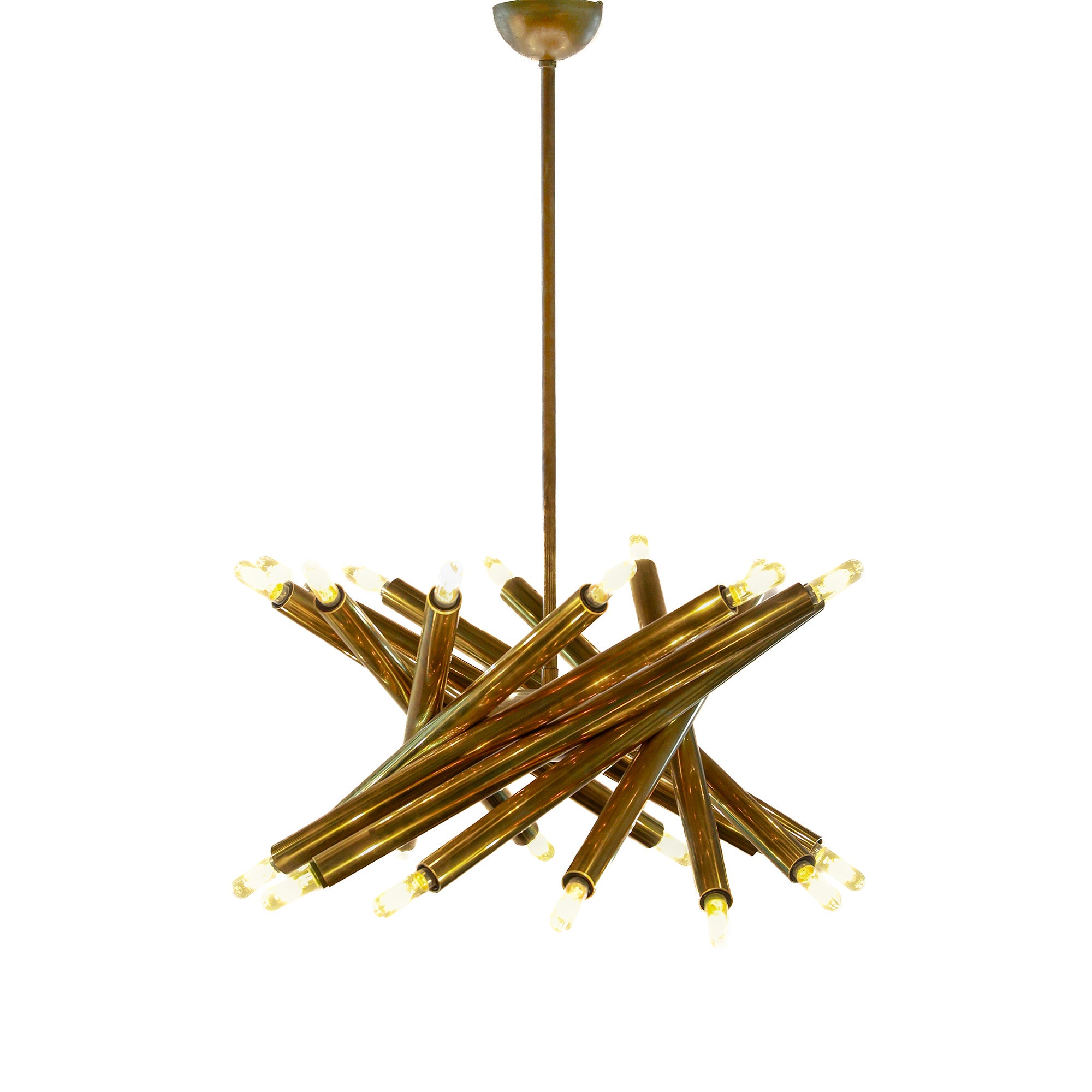 Vintage Brass Chandelier
