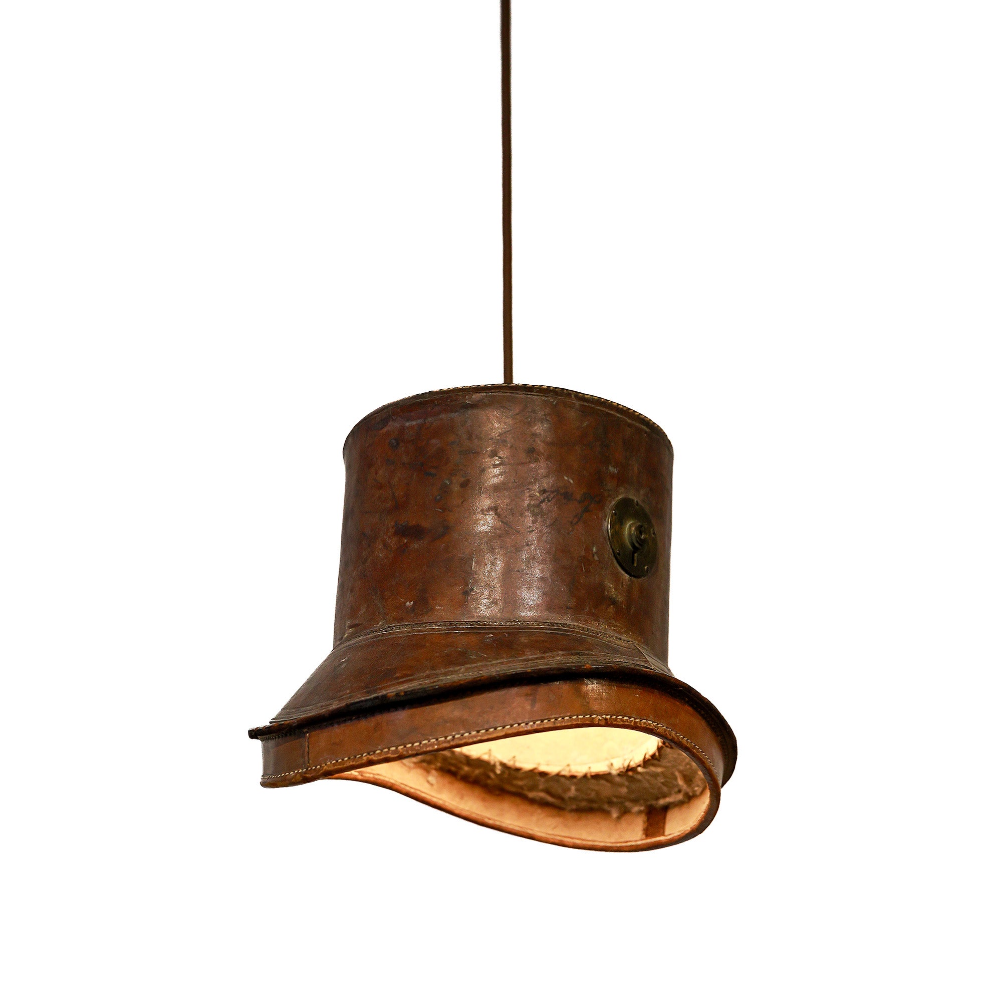 Antique French Top Hat Pendant