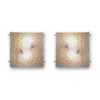 MCM Pair of German Glass Sconces
