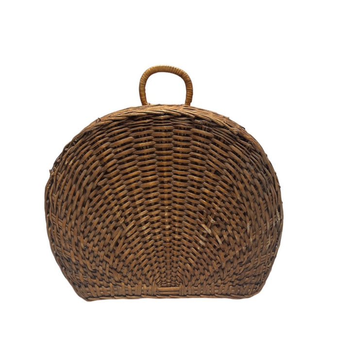 Antique French Basket with Handle
