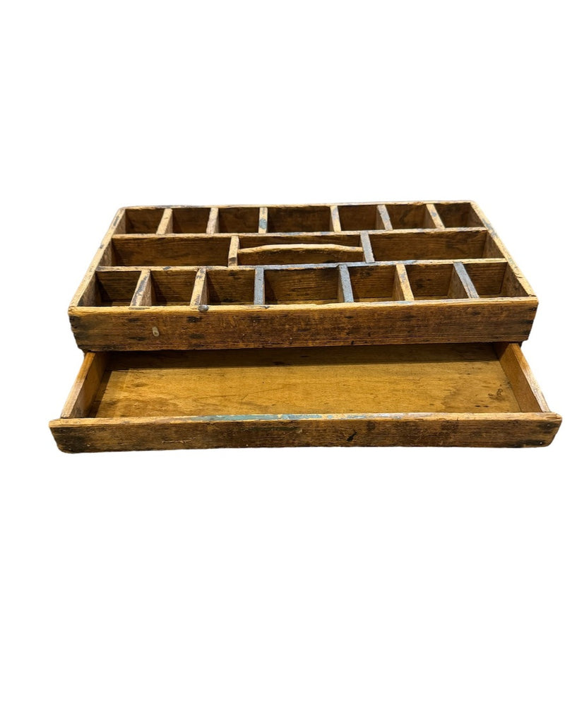 Primitive Tool Trug with Drawer