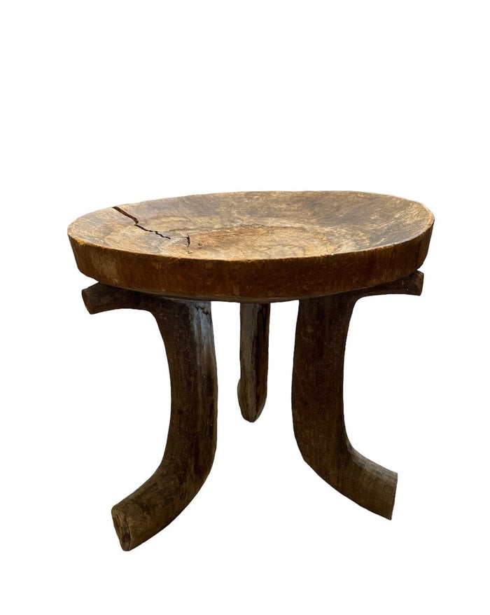 Antique French Brutalist Table