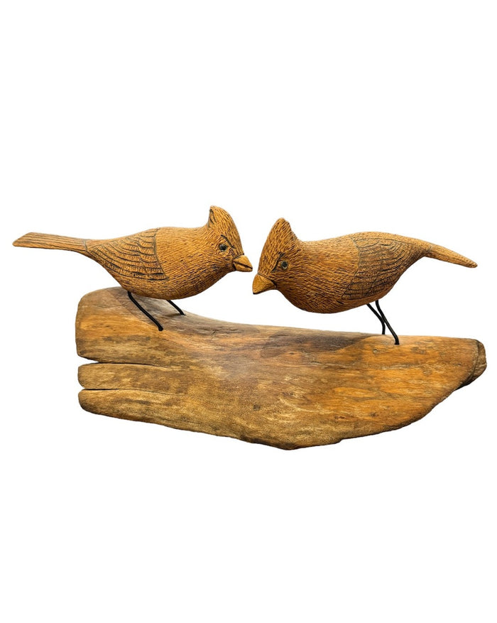 Folk Art Bird Sculpture