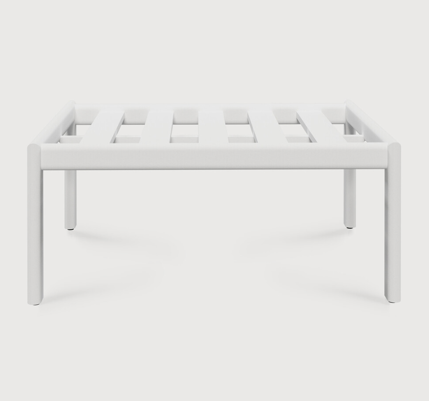 Jack Outdoor Footstool Frame - White