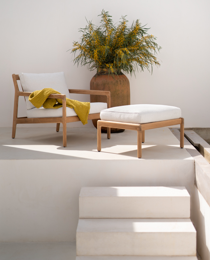 Jack Outdoor Footstool Cushion