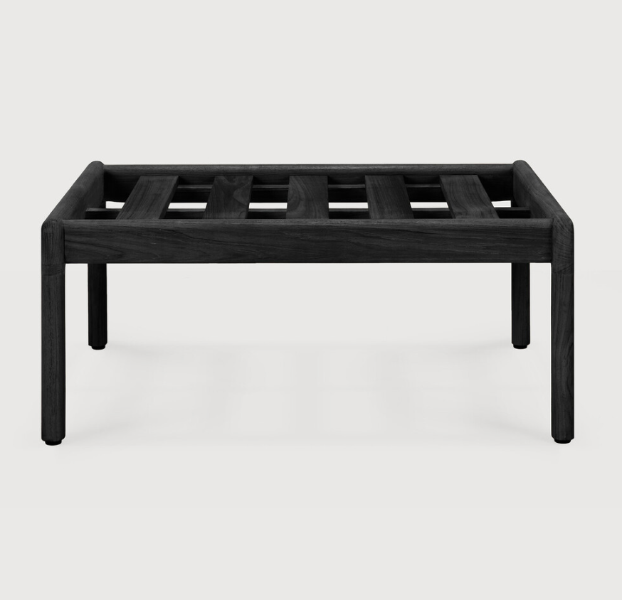 Jack Outdoor Footstool Frame - Black