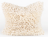 Makun Loom Pillow - White