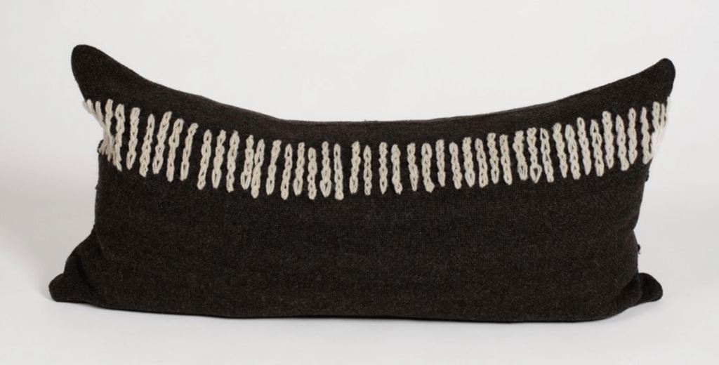 Makun Chain Stitch XL Lumbar Pillow