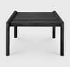 Jack Outdoor Side Table - Varnished Teak Black