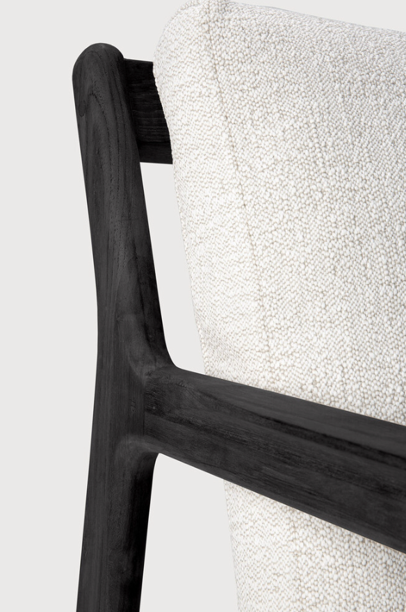 Jack Outdoor Lounge Chair - Varnished Black Teak