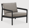 Jack Outdoor Lounge Chair - Varnished Black Teak