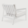 Jack Outdoor Lounge Chair - Aluminium White