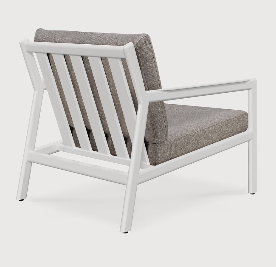 Jack Outdoor Lounge Chair - Aluminium White