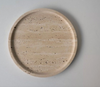 Round Travertine Tray