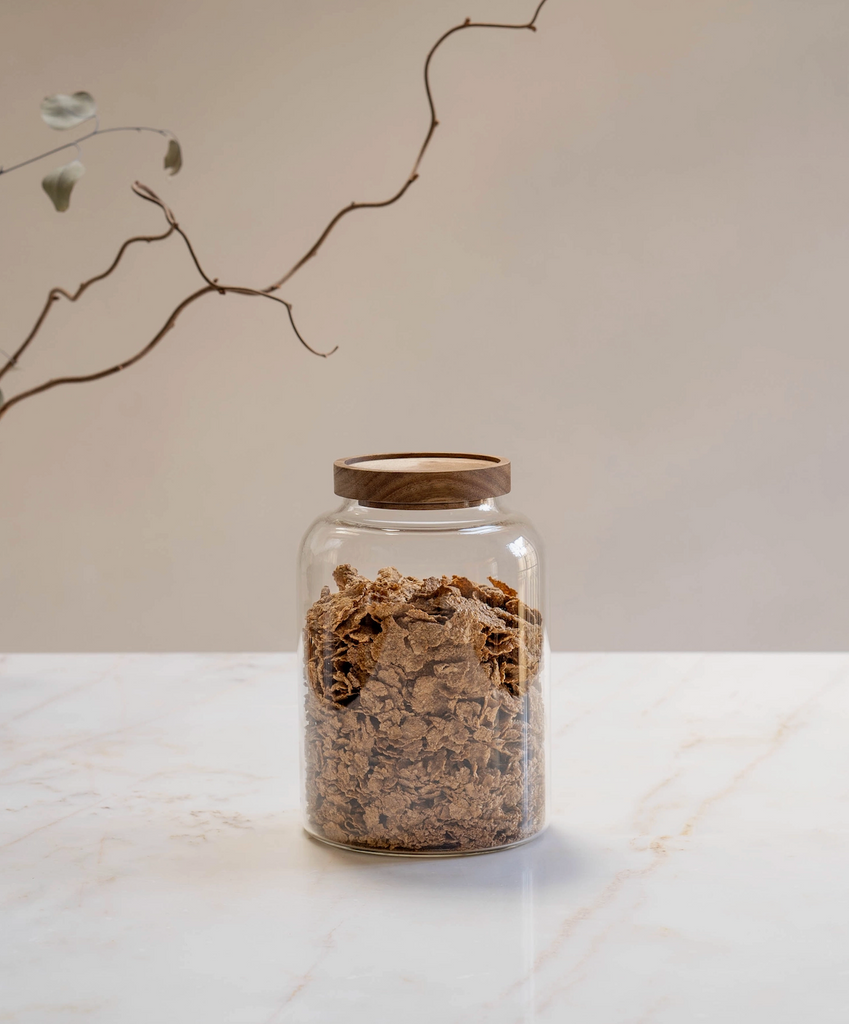 Glass Pantry Storage Jars