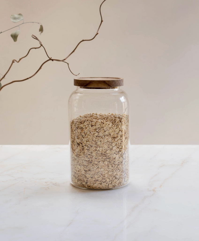 Glass Pantry Storage Jars