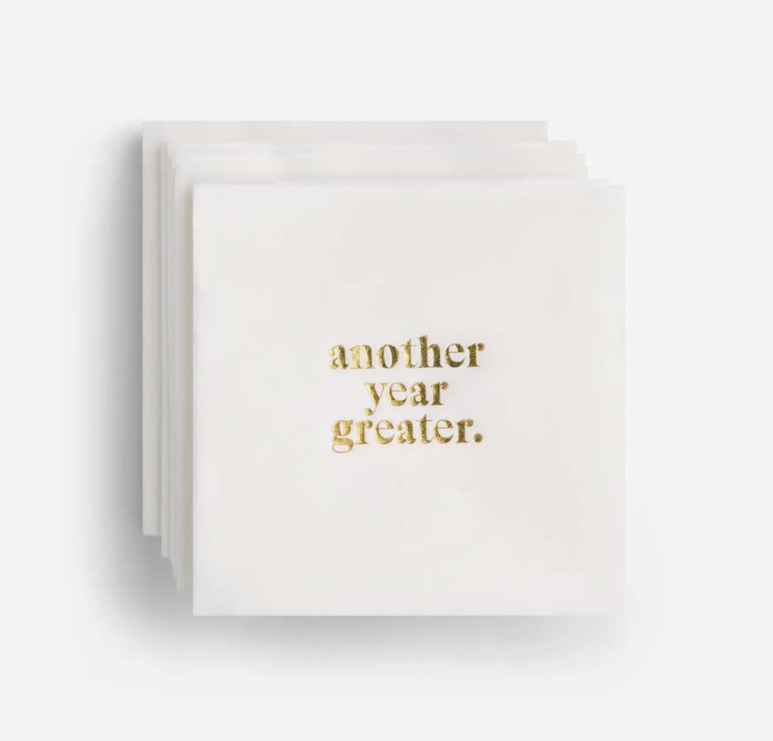 Another Year Greater Cocktail Napkins - Set of 20