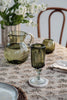 Blown Glass, Olive Green