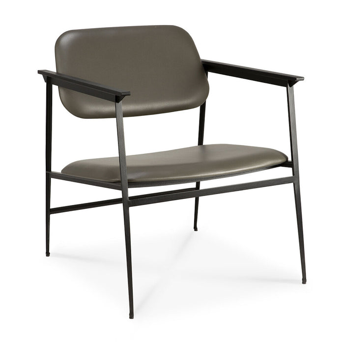 DC Lounge Chair - Olive Green Leather | Ethnicraft