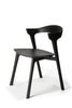 Oak Bok Black Dining Chair - Varnished | Ethnicraft
