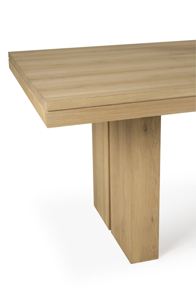 Oak Double Extendable Dining Table | Ethnicraft