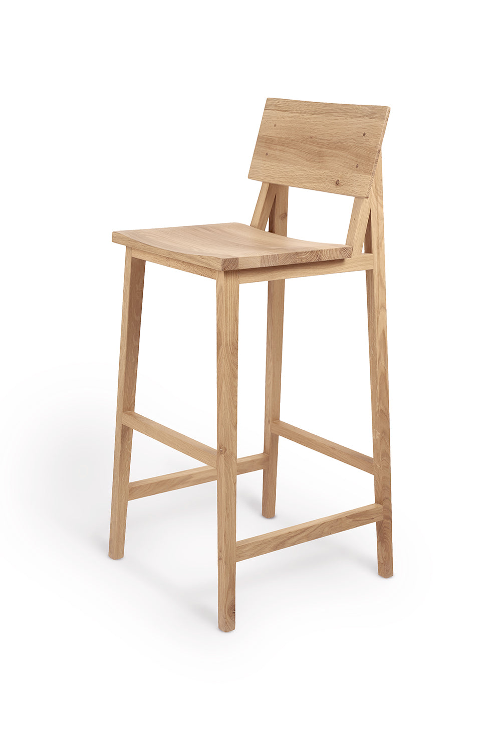 Oak N4 Bar Stool | Ethnicraft