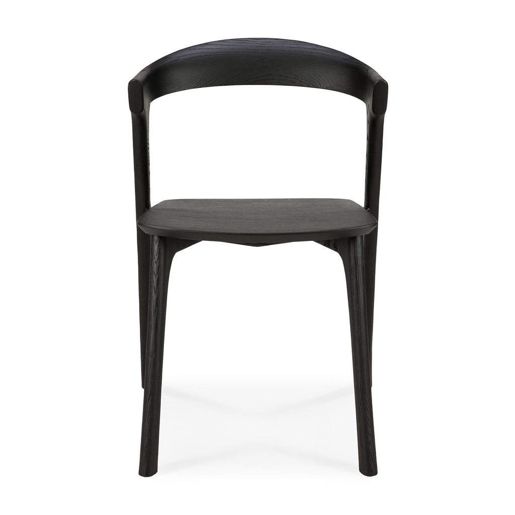 Oak Bok Black Dining Chair - Varnished | Ethnicraft