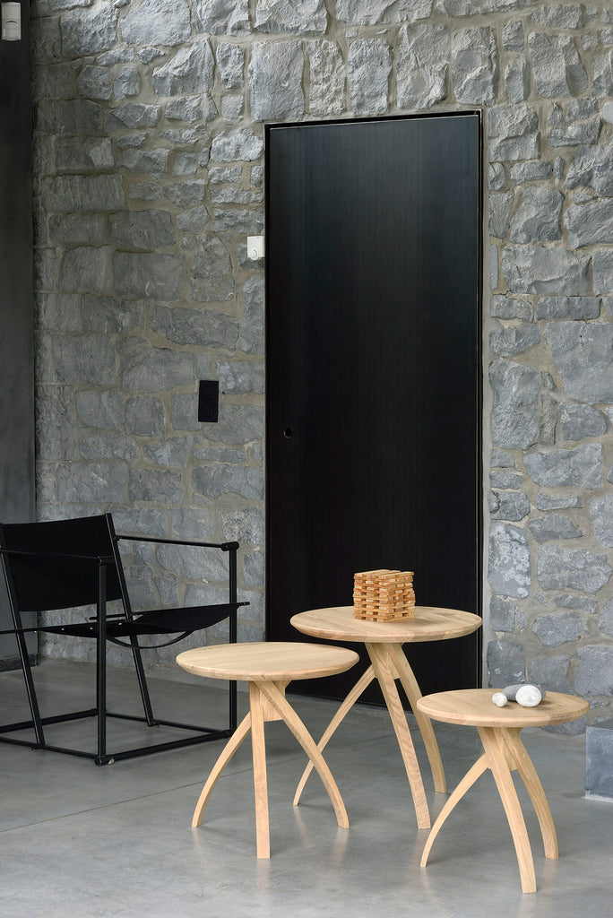 Oak Twist Side Table | Ethnicraft