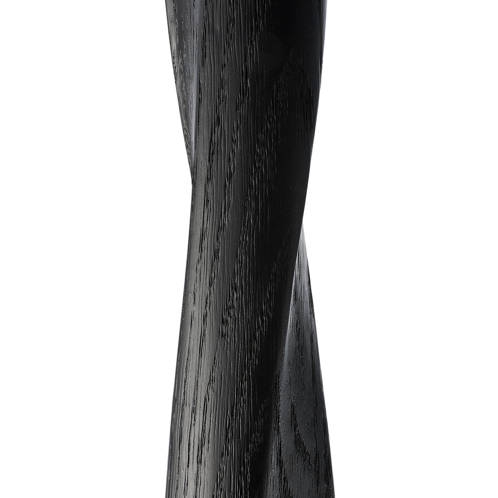 Oak Torsion Black Dining Table | Ethnicraft