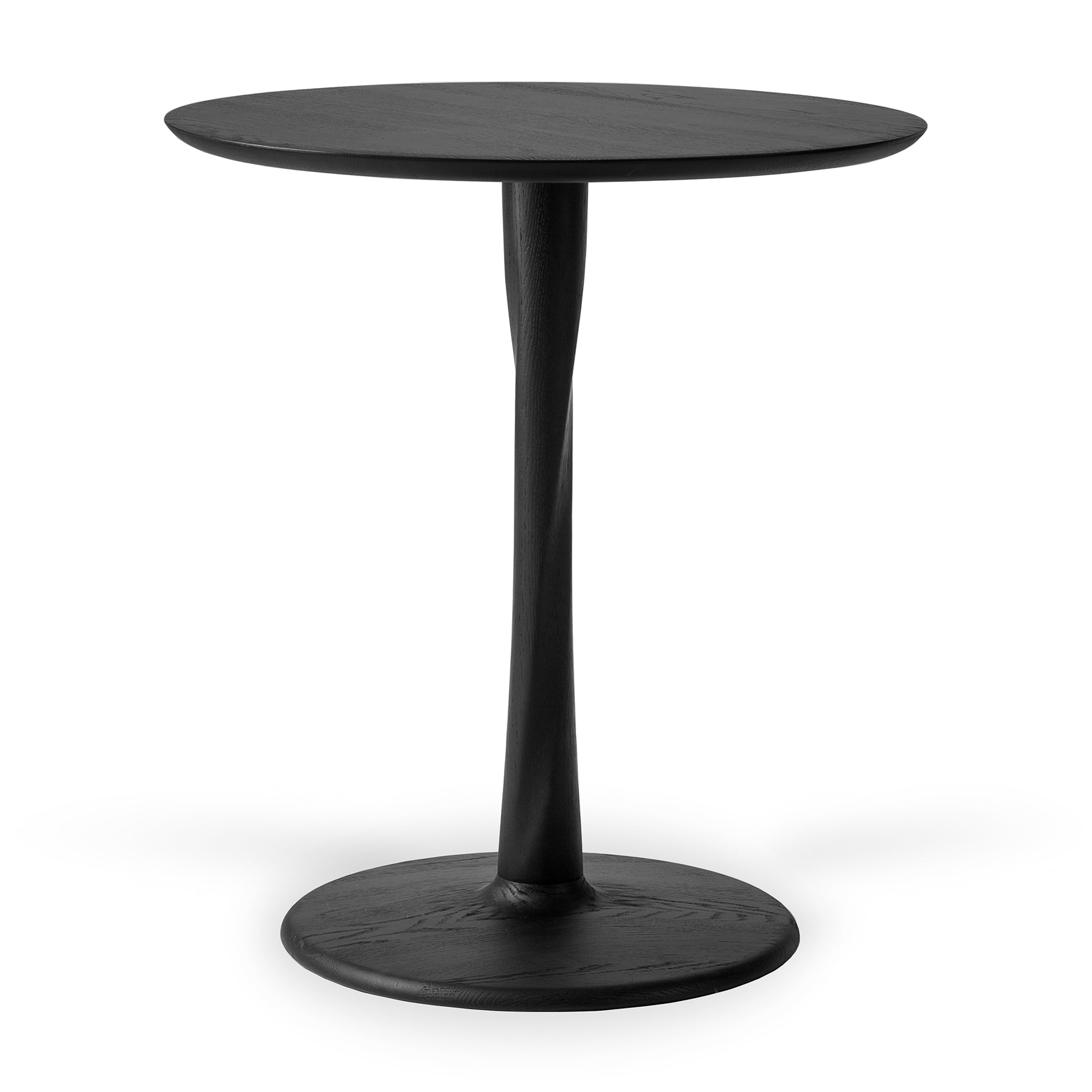 Oak Torsion Black Dining Table | Ethnicraft