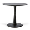 Oak Torsion Black Dining Table | Ethnicraft