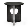 Teak Cove Black Side Table - Varnished | Ethnicraft