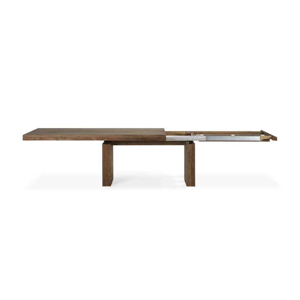 Teak Double Extendable Dining Table | Ethnicraft