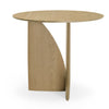 Oak Geometric Side Table - Varnished | Ethnicraft