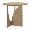 Oak Geometric Side Table - Varnished | Ethnicraft