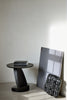 Teak Oblic Black Side Table - Varnished | Ethnicraft