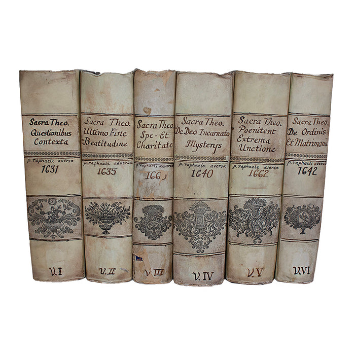 Vellum 6 Volume Book Set 1631-1662