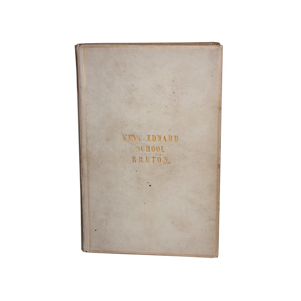 Vellum 2 Volume Book Set 1839