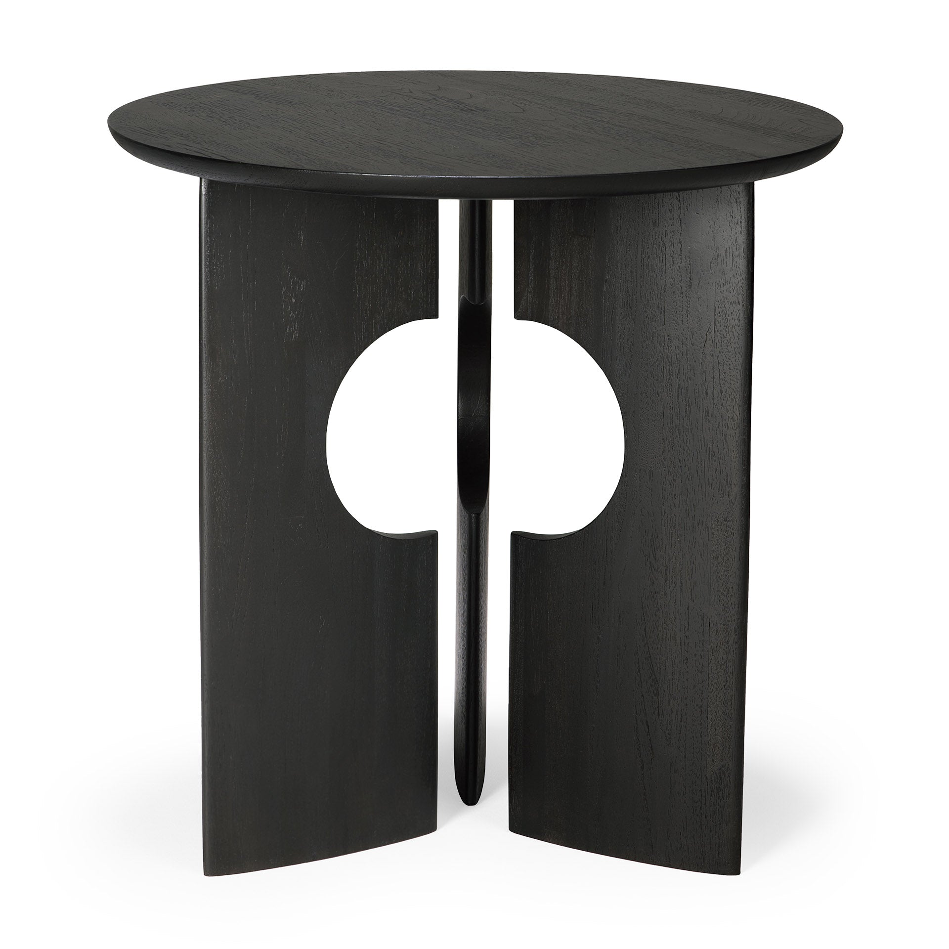 Teak Cove Black Side Table - Varnished | Ethnicraft