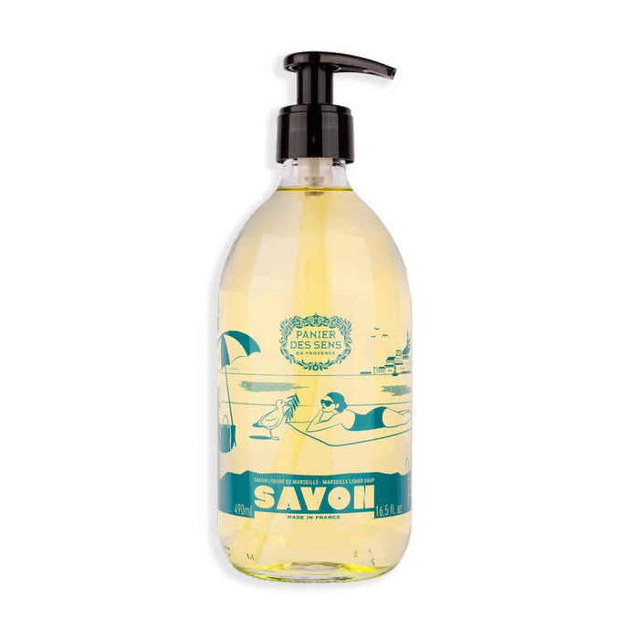 Marseille Olive Liquid Soap- Glass Bottle