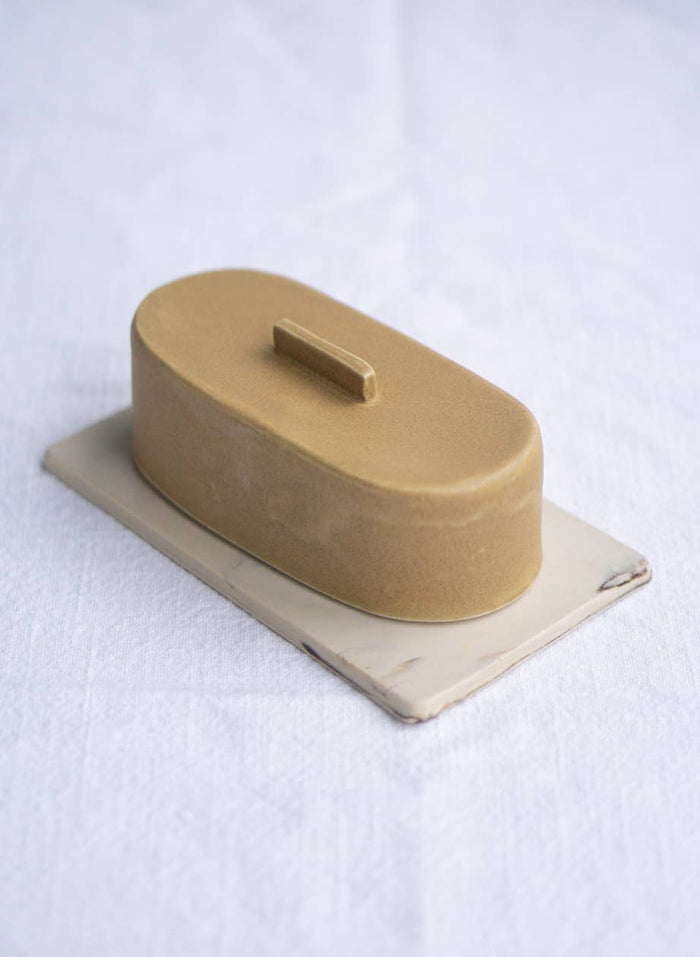 Marbled Butter Dish