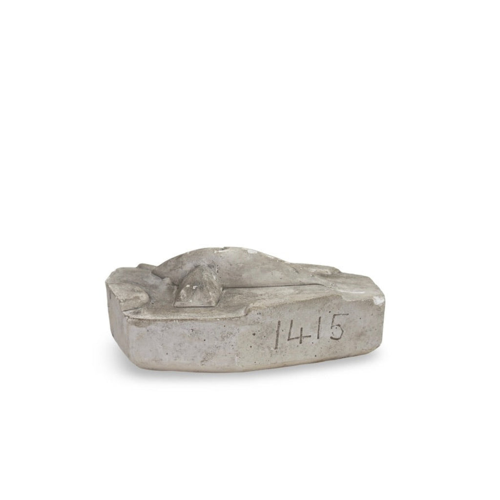 Antique French Cement Airplane Cast