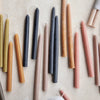 12" Heirloom Beeswax Taper Candles