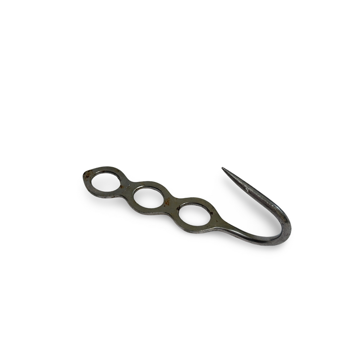 Antique French Metal Butchers Hooks