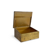 Antique Embossed Brass Box